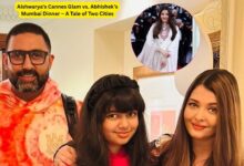 Aishwarya’s Cannes Glam vs. Abhishek’s Mumbai Dinner – A Tale of Two Cities