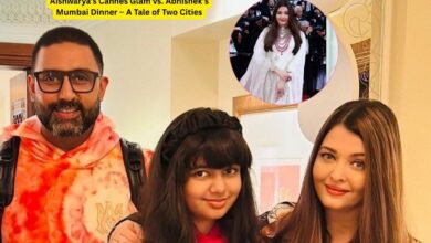 Aishwarya’s Cannes Glam vs. Abhishek’s Mumbai Dinner – A Tale of Two Cities