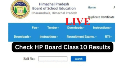 Check HP Board Class 10 Results Online