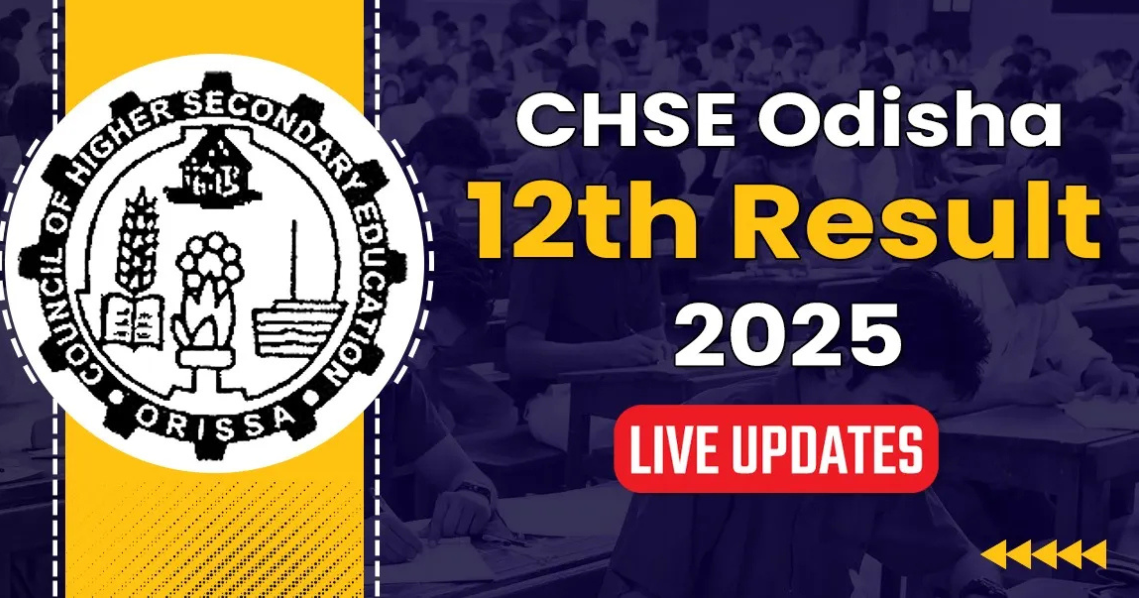 CHSE Odisha 12th Results 2025