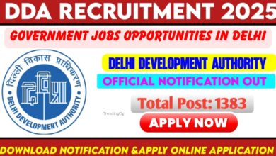 Delhi Development Authority (DDA) Recruitment 2025: Latest Updates & How to Apply