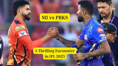 MI vs PBKS A Thrilling Encounter in IPL 2025