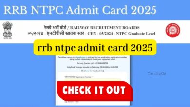 rrb ntpc admit card 2025