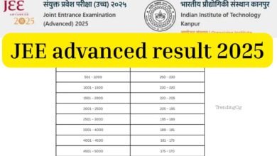 jee advanced result 2025